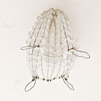 Crystal beaded chandelier bulb sleeve