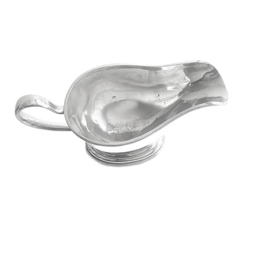 Vintage Large Hotel Silver Gravy or Sauce Boat