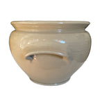 Vintage English Pearsons Pottery Scalloped Handle Serving Bowl