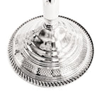 Vintage Sterling SIlver Pedestal Chocolate Bonbon Dish with Filigree