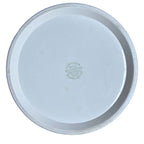 Wedgwood Queen’s Ware Blue Floral Relief Bonbonnière – English Creamware Covered Jar