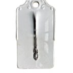 Antique Silver Plated Butter Knife with J Monogram