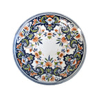 antique Delft Makkums hand painted faience charger