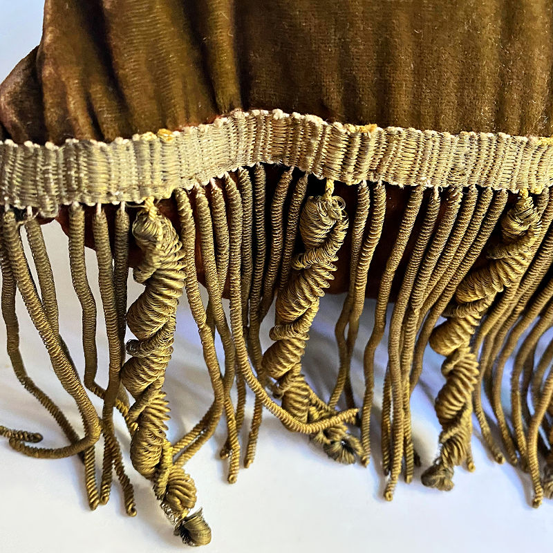 Antique French gold Buillon trim