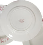 Keller and Guerin antique dinner plates with factory backstamp