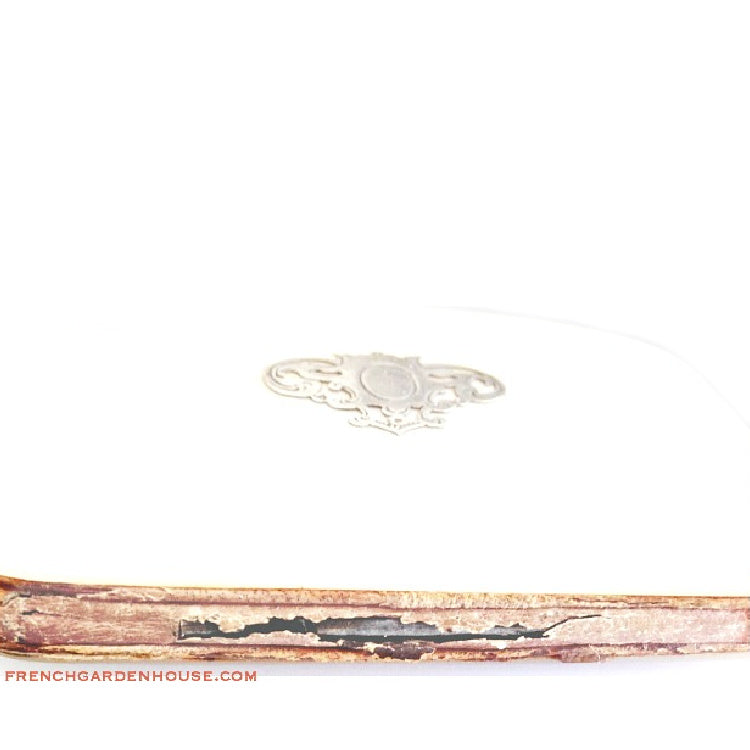 Antique French Mother-of-Pearl Coin Purse with Sterling Silver, Napoleon III Era