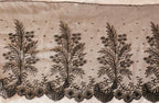 Antique hand made Bayern lace black