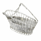 Vintage French entertaining wine carrier