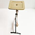 Antique European Enameled Postal Scale with Brass