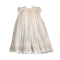 antique French BEBE doll christening gown for baptism