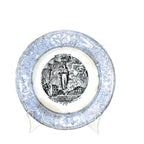 antique Jean d'arc plate French GIEN