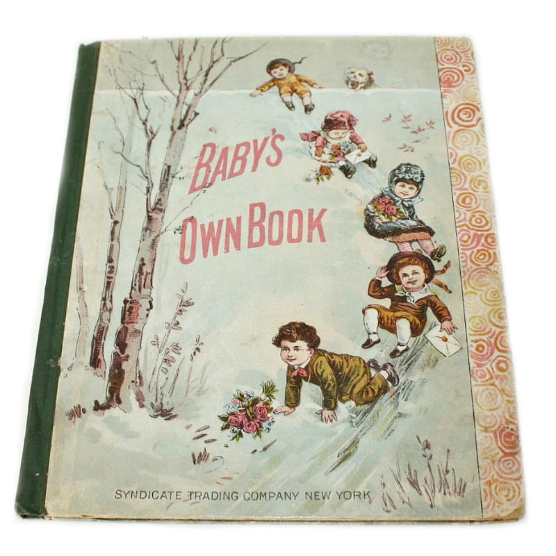 Antique Baby&#39;s Own Illustrated Children&#39;s Story Book