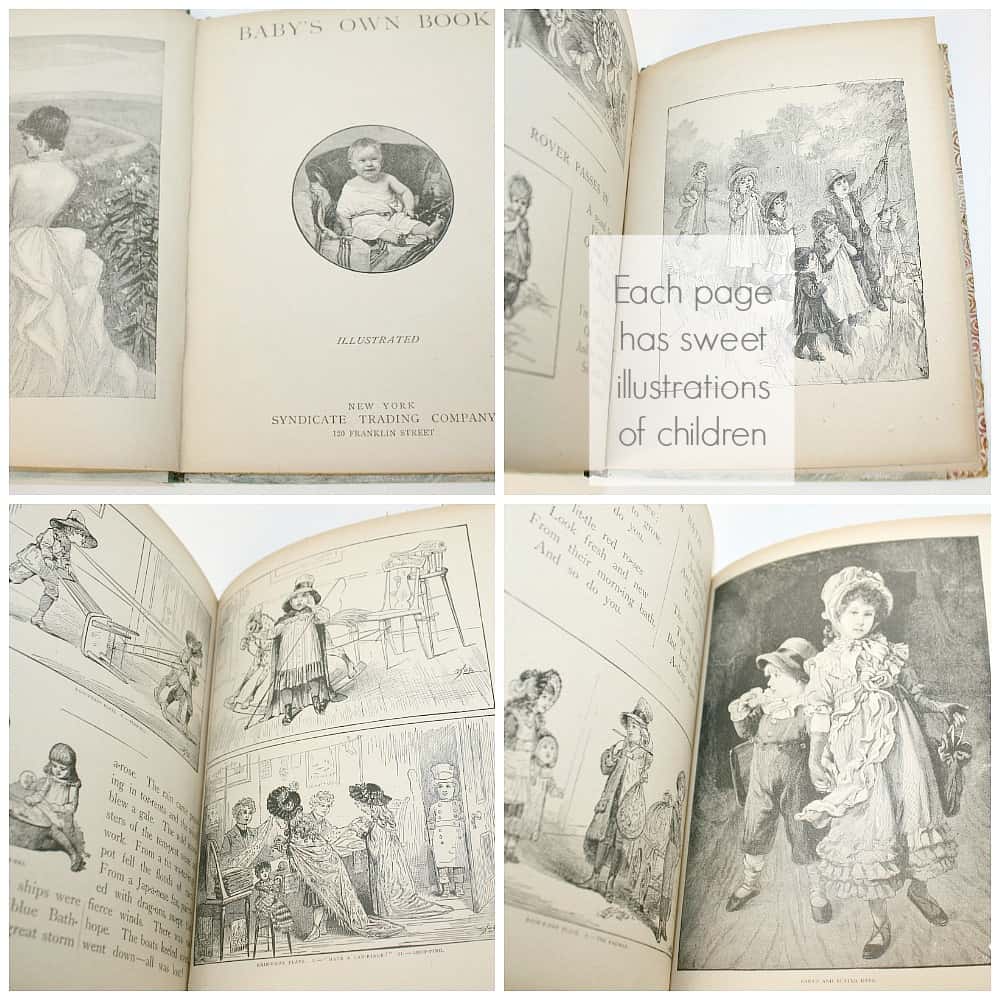 Antique Baby's Own Illustrated Children's Story Book