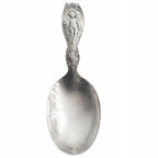 antique sterling spoon angel