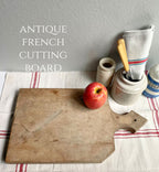 antique cutting board, french farmhouse, french country, charcuterie board, antique wood, wooden board, planche à pain, bread board, kitchen decor, vintage kitchen, rustic, patina, french garden house