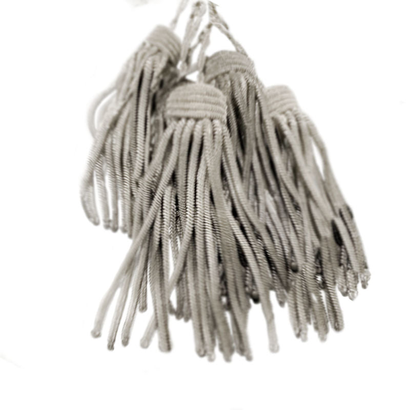 Antique French Real Silver Bullion Tassel