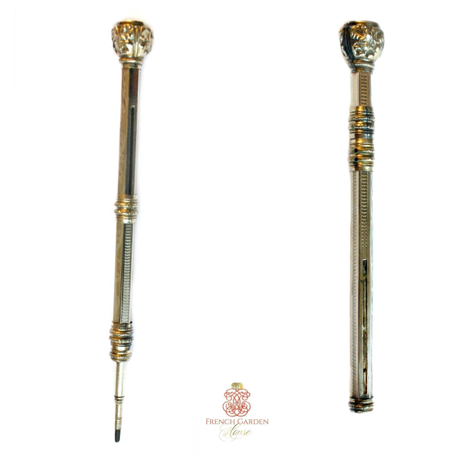 Antique Gold Filled Chatelaine Pencil