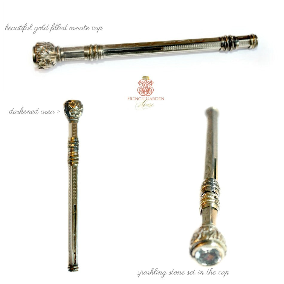 Antique Gold Filled Chatelaine Pencil