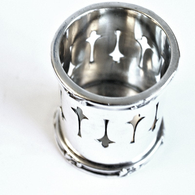 Antique Silver Plated Toothpick Holder from The Hotel Sinton