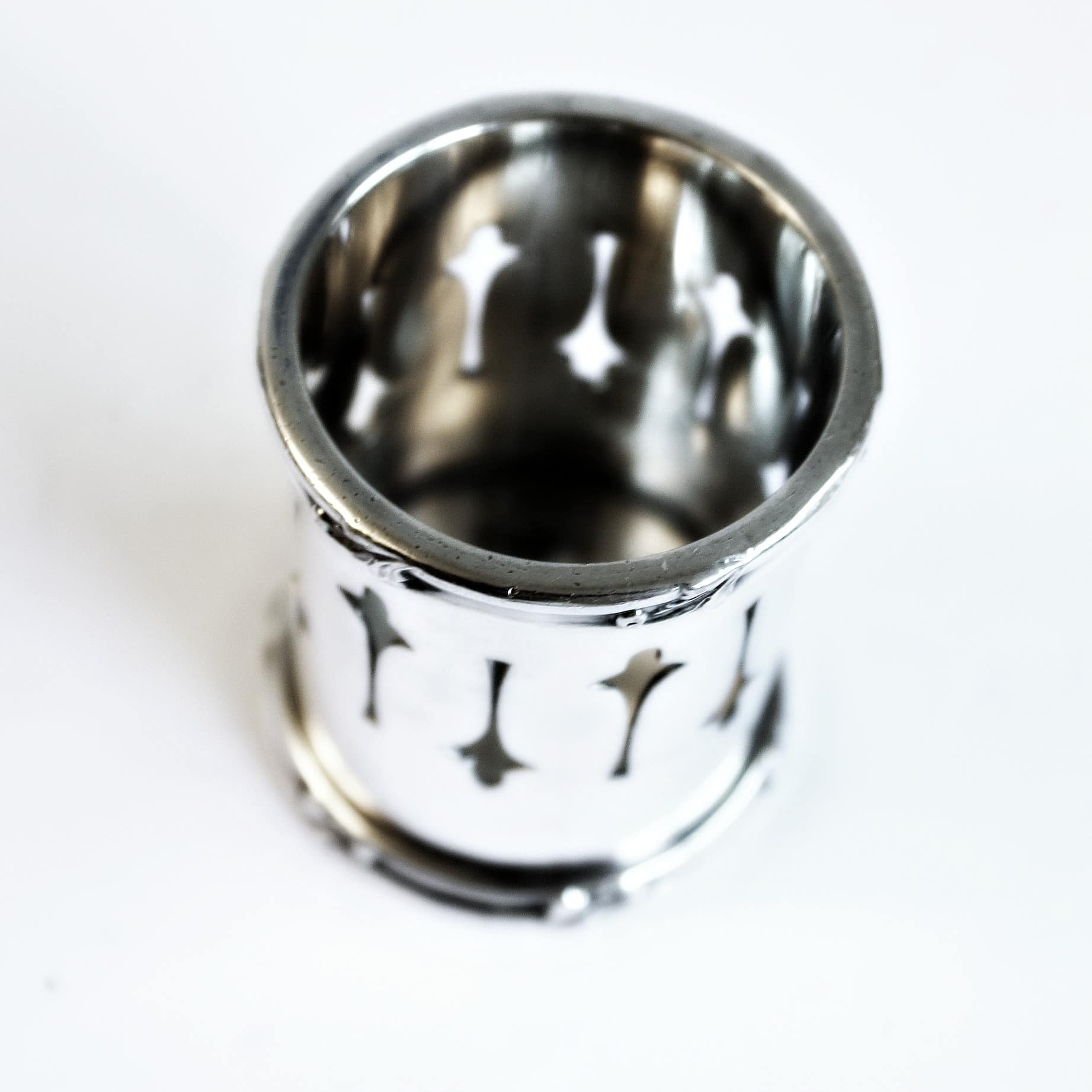 Antique Silver Plated Toothpick Holder from The Hotel Sinton