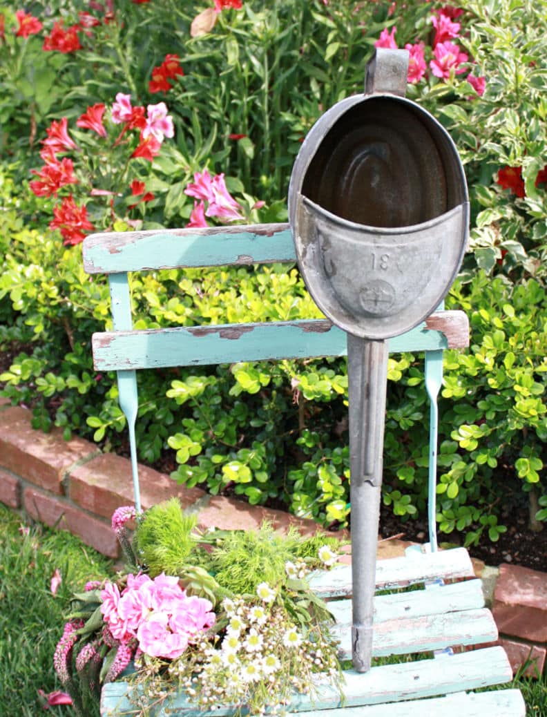 Antique Country Gardener's  Watering Can