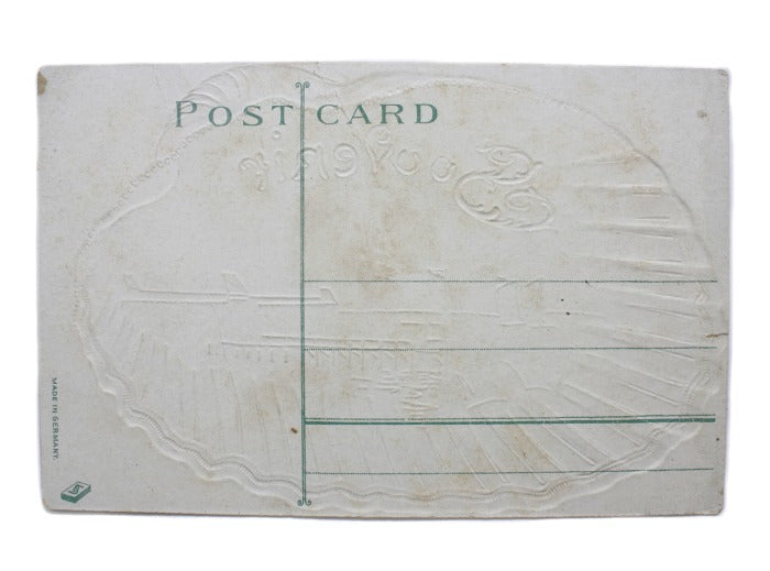 Antique Souvenir Ocean Postcard Unused