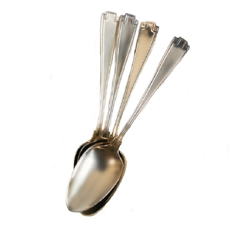 antique silver demitasse spoon set of four