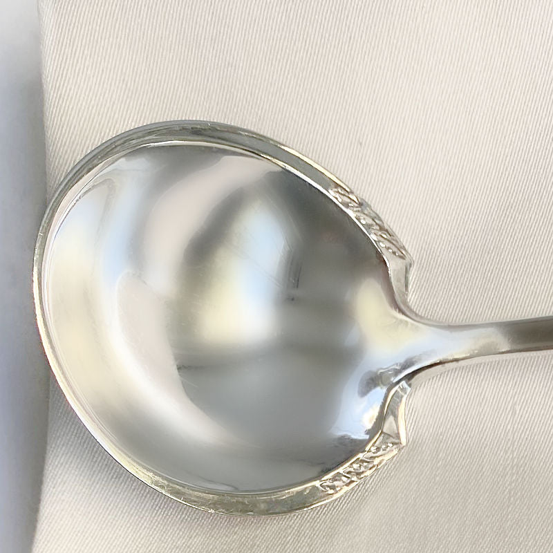 Antiuqe Silver Plate Gravy Ladle