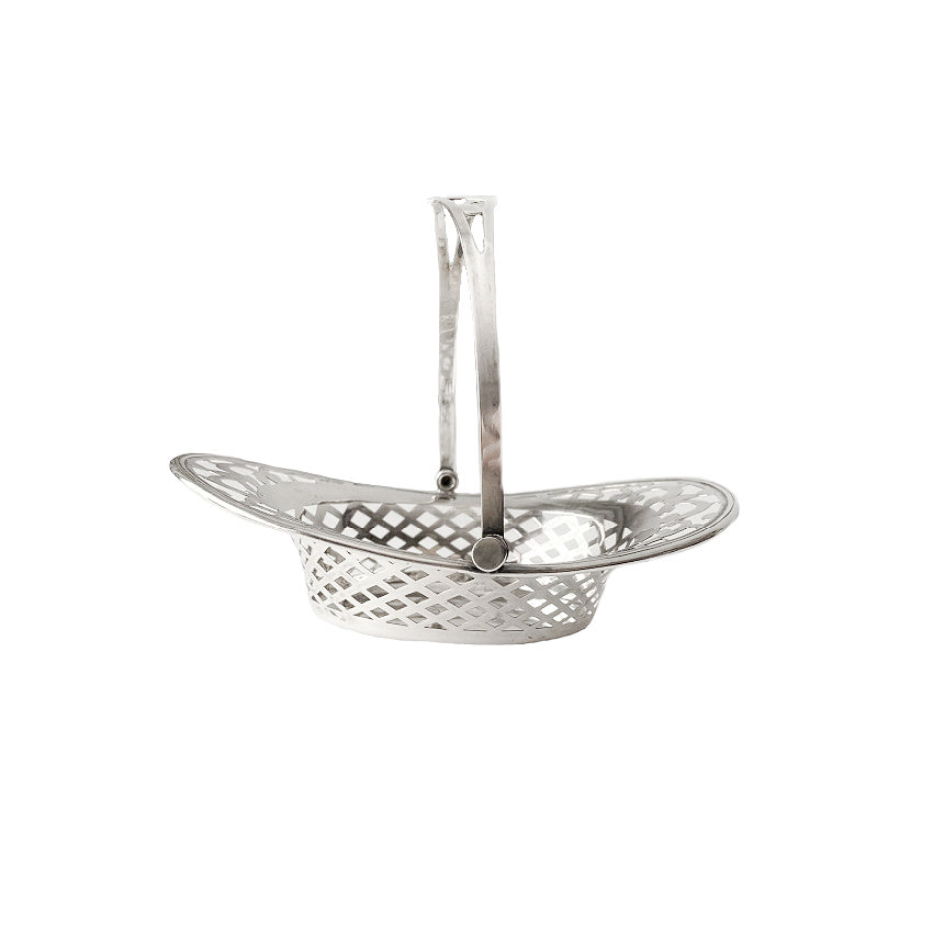 Antique Sterling Silver Bonbon Basket