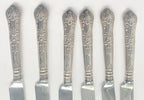 English Sterling Silver Tea Dessert Knife Set Boxed