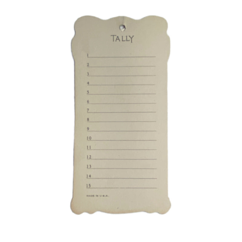 Antique Bridge Tally Evening Ball