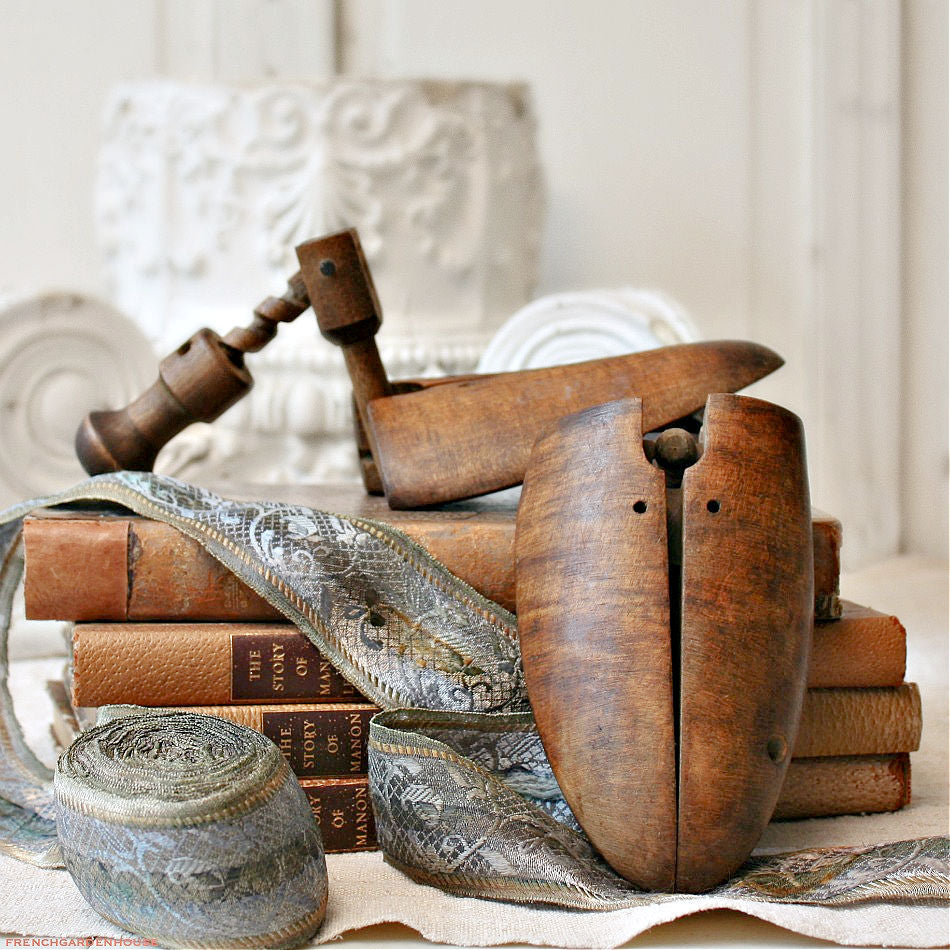 Antique Shoe Stretchers with Wood Screw