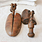 Antique Shoe Stretchers with Wood Screw