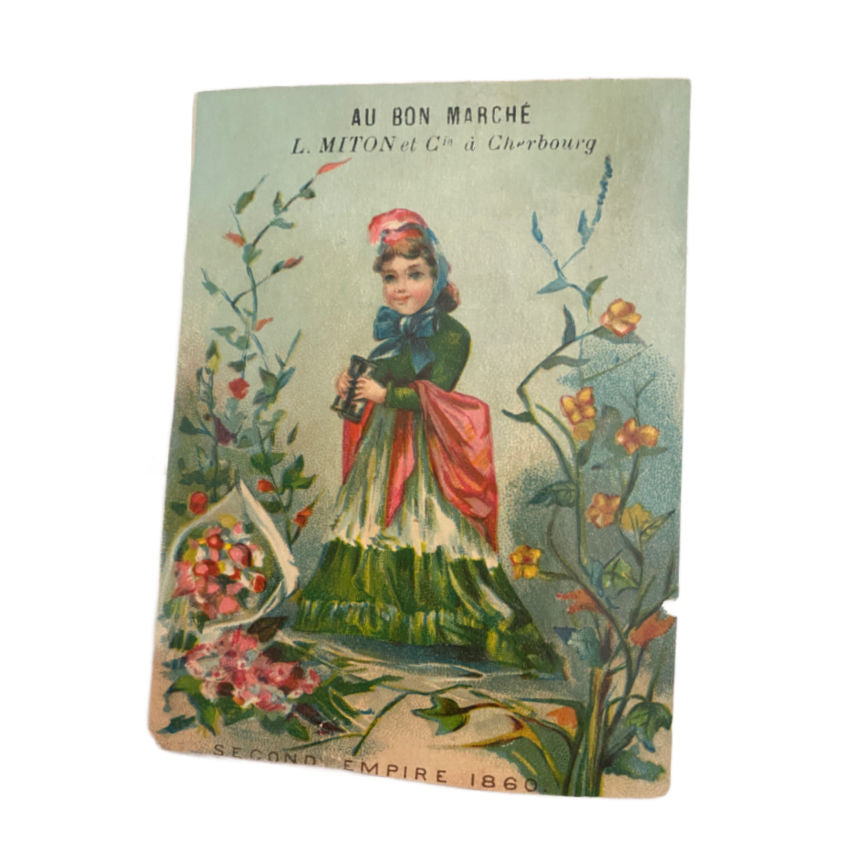 Antique Au Bon Marche Advertisement