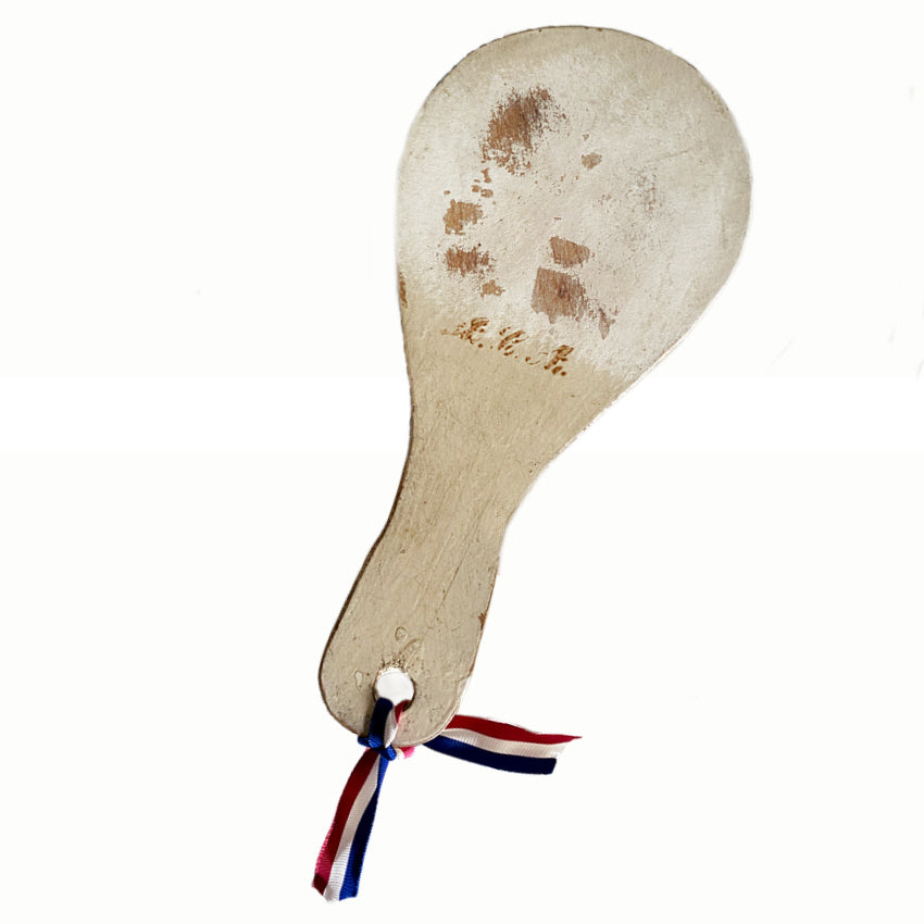 Vintage French Auction Paddle Number 3