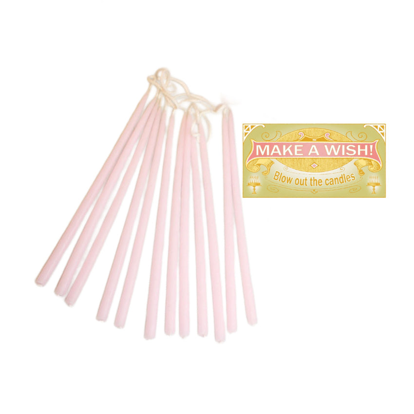 Pink Celebration Candles