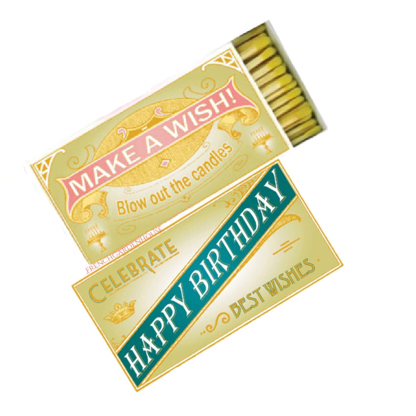 Happy Birthday Matches for a great gift