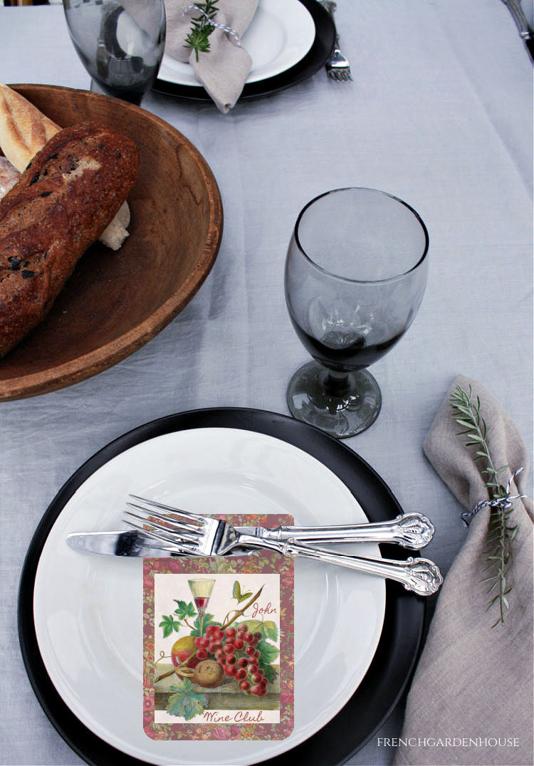 Bordeaux Wine Tags