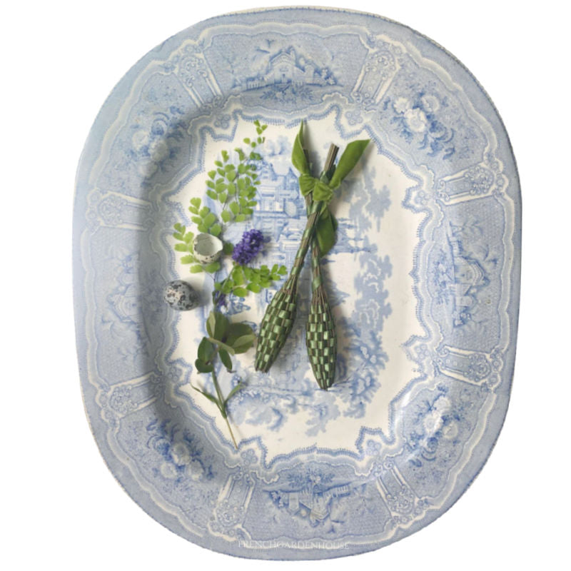 Hand Woven Provence Lavender Fuseau de Lavande Meadow