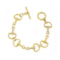 Susan Shaw Horse Bit Toggle Bracelet