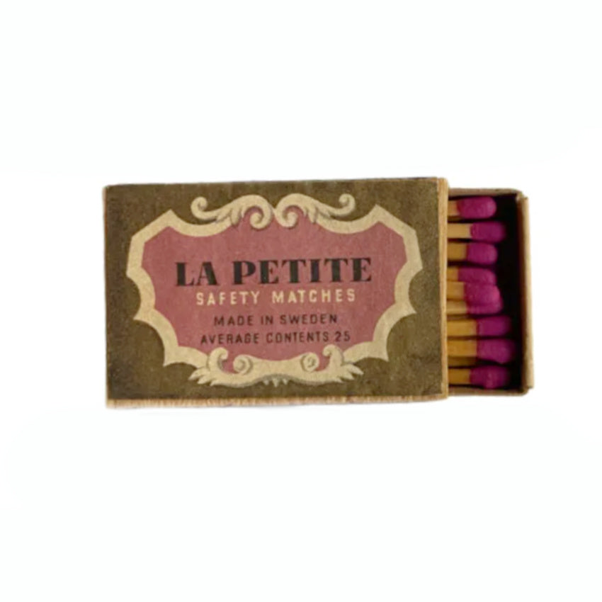 Antique Safety Matches in Box Pink