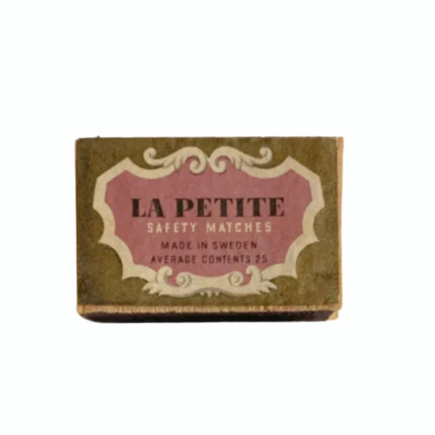 Antique Safety Matches in Box Pink