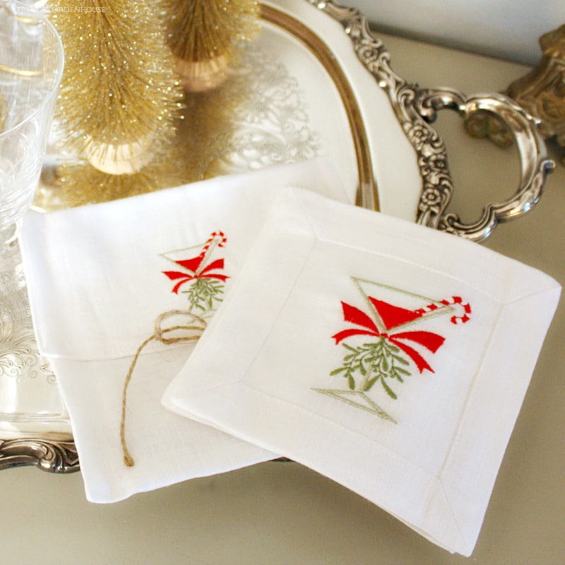 Holiday Cocktail napkins