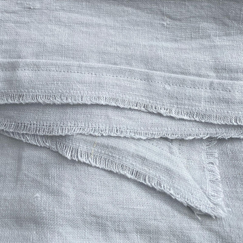 Pom Pom at Home Organic Linen Ocean Blue Tablecloth