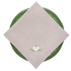 Pumpkin Large Linen Napkins Set of 4