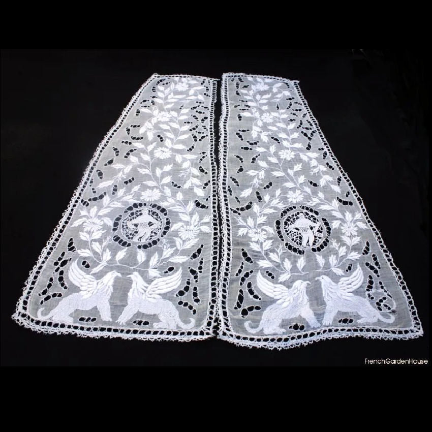 18th century lace hand made