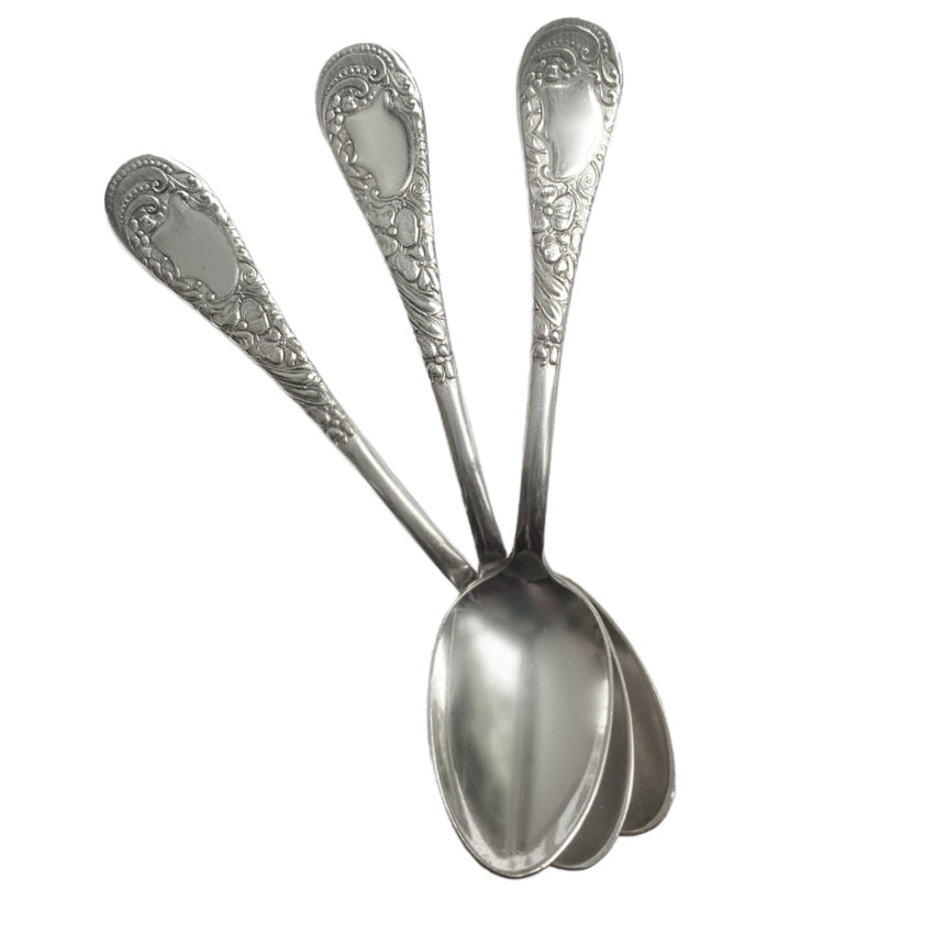 silver tea spoons