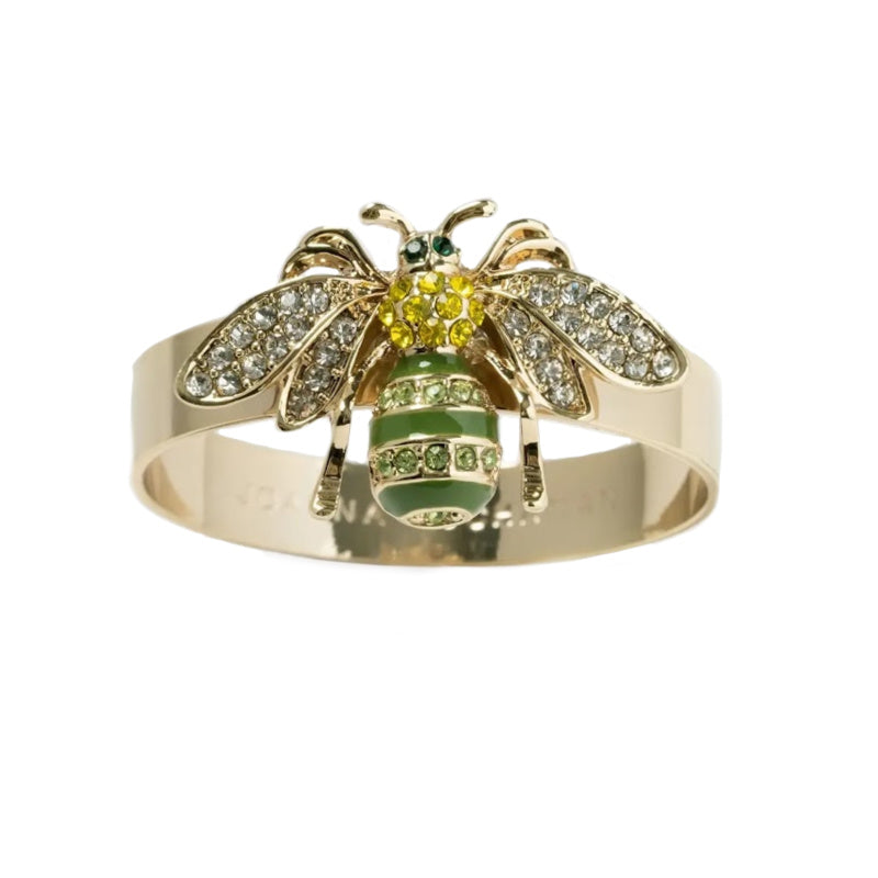 Jeweled Bee Napkin Ring Set of 4