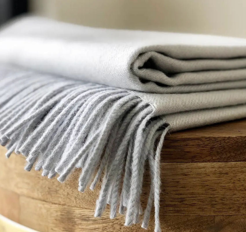 Luxury Quality Alpaca Throw Fog