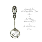 Antique Sterling Silver Bon Bon Nut Spoon